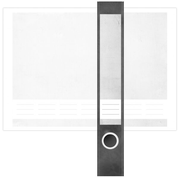 Etiketten für Ordner | Stein Wand Grau | 7 Aufkleber für schmale Ordnerrücken | Selbstklebende Design Ordneretiketten Rückenschilder