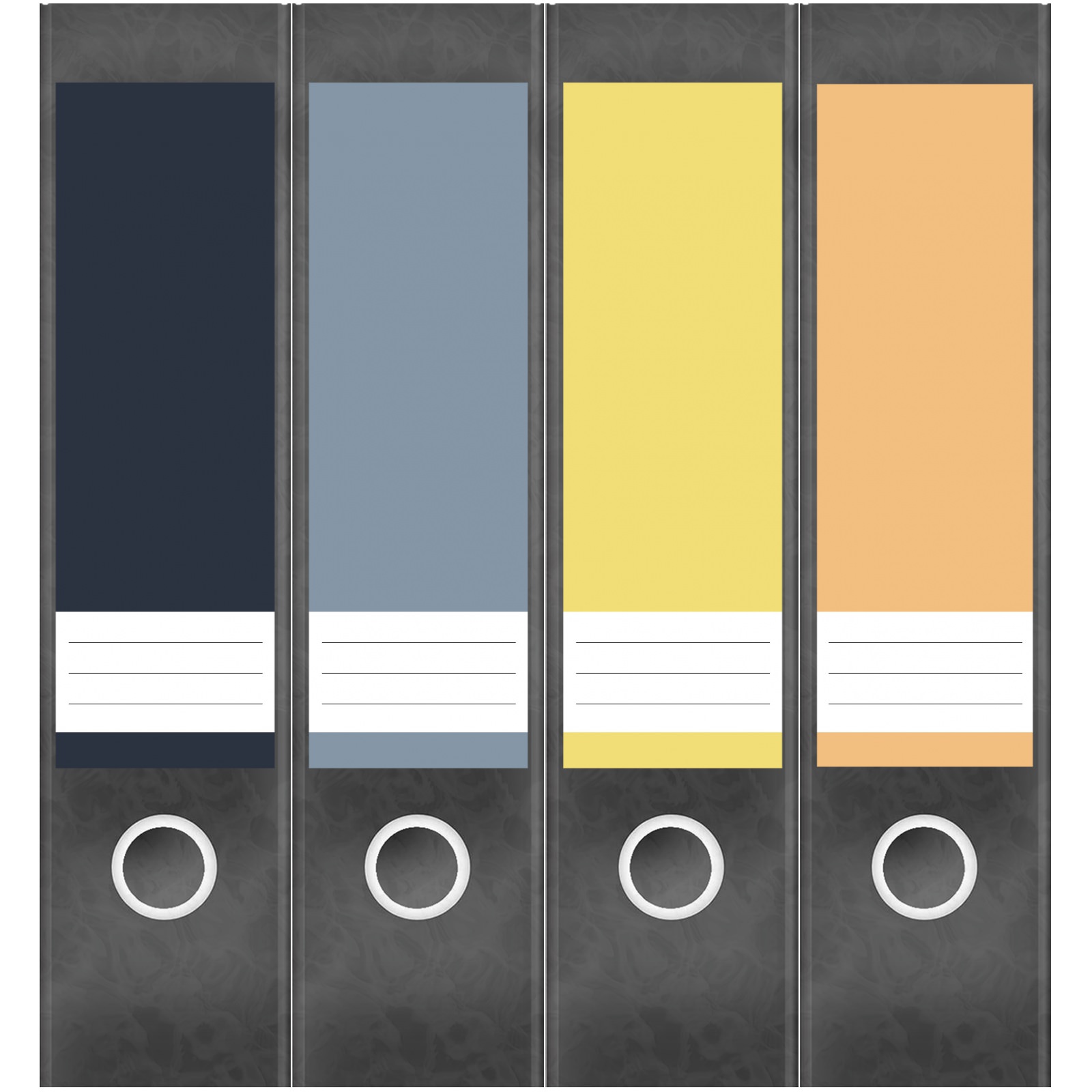 Etiketten für Ordner | Farbmix Modern 3 | 4 breite Aufkleber für Ordnerrücken | Selbstklebende Design Ordneretiketten Rückenschilder 1 Etiketten für Ordner | Farbmix Modern 3 | 4 breite Aufkleber für Ordnerrücken | Selbstklebende Design Ordneretiketten Rückenschilder